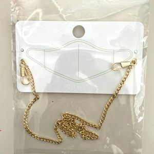 Gold Face Mask Chain
